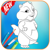 How to Draw Alvin Chipmunks icon