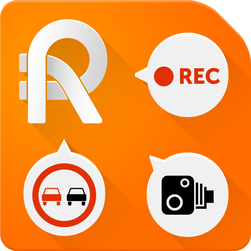 Roadly dashcam &amp; speed camera icon