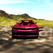 Flying American Car Simulator icon