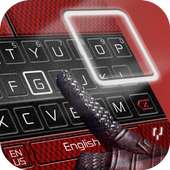 Black Red Keyboard Theme