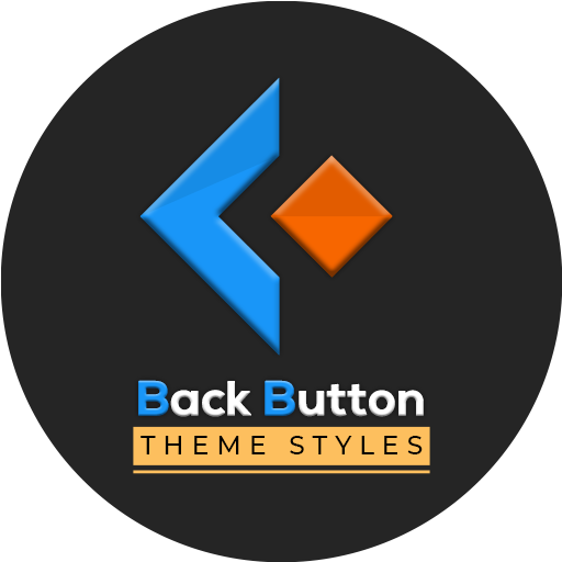 Back Button Gesture on Screen, Navigation bar icon