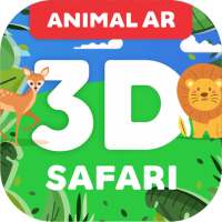 Animal AR 3D Safari Flash Card