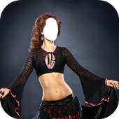 Dancer Hot Fashion Photo Montage