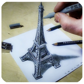 How to Draw 3d Easily icon