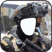 Army Suit Photo Montage