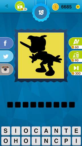 Shadow Quiz Game - Cartoons screenshot 3