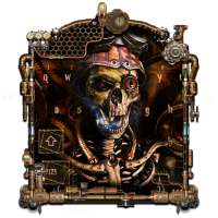 Steampunk Skull Keyboard on 9Apps