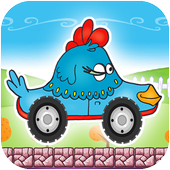 Galinha Racing Hill Pintadinha icon