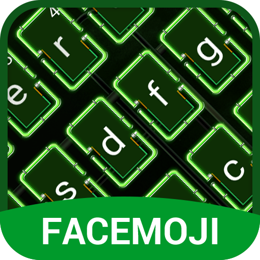 Neon Green Keyboard Theme &amp; Emoji Keyboard icon