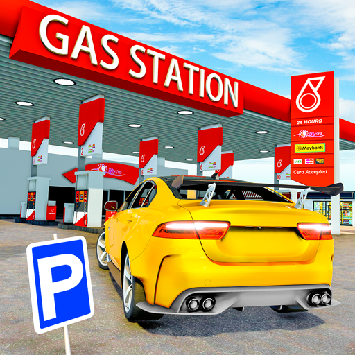 Real Car Parking Gas Station icon