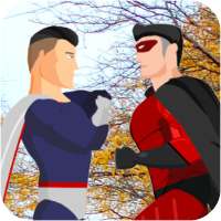 Flying Superhero vs Incredible Hero Street Fight