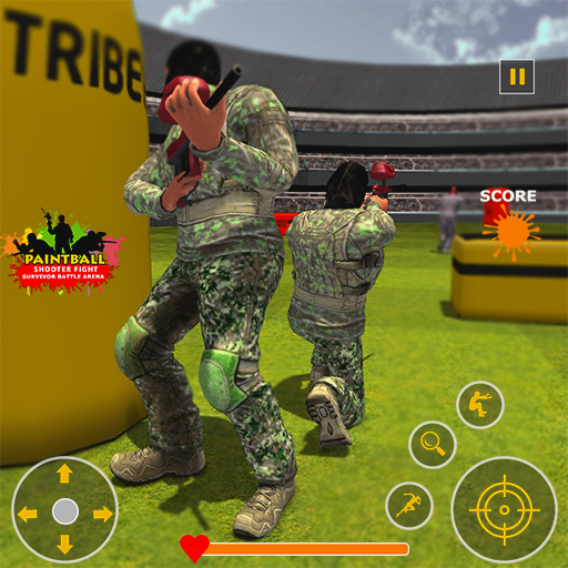 Paintball Shooter Fight : Survivor Battle Arena icon
