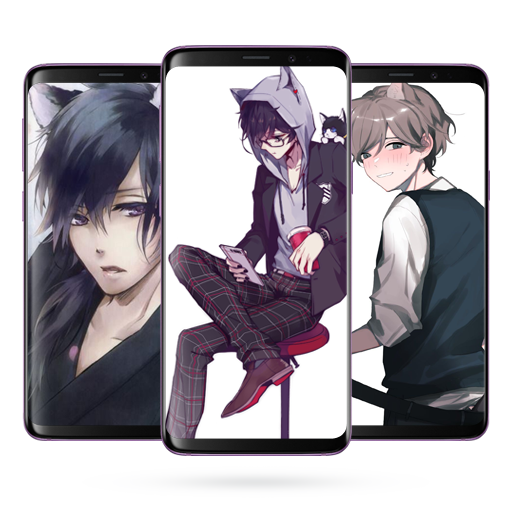 Anime Cat Boy Wallpaper HD icon
