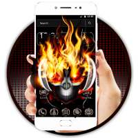 Hot musical skull theme