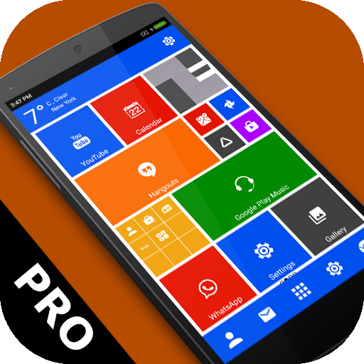 Metro 10 style launcher pro icon