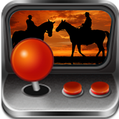 Net arcade with combo key icon