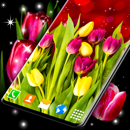 Spring Tulip Live Wallpaper icon