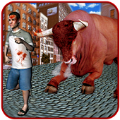 Mad Bull Attack Shooting: Bull Fighting icon