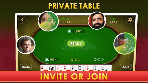 Nine Card Brag - Kitti screenshot 7