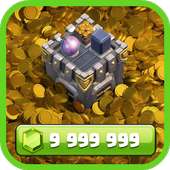 Gems and Gold for COC Prank