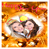 NEW YEAR PHOTO FRAME 2018 icon