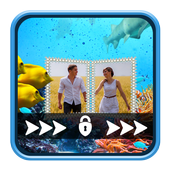 Dual Photo Aquarium LockScreen icon