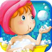 Baby Girls Bubble Party!