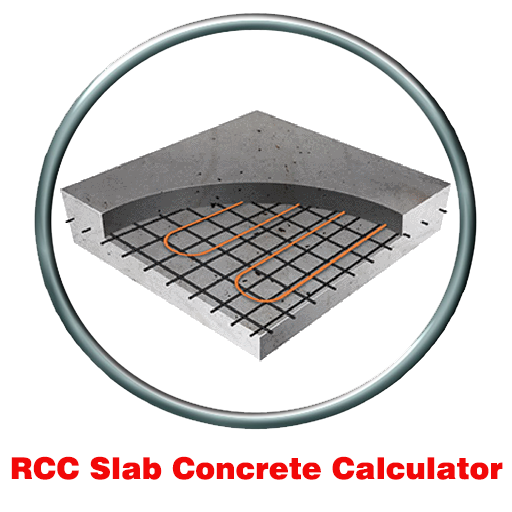 RCC Slab Concrete Calculator icon