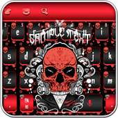Cool Skull Keyboard Theme on 9Apps