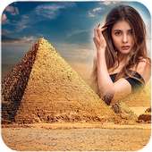 Egyptian Pyramid Photo Frame on 9Apps