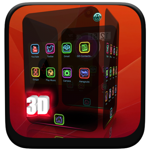 Xenon Glow Next Launcher Theme icon