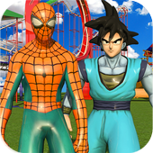 Super Heroes Water Slide Uphill Park icon