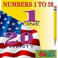 Numbers English 1 to 20