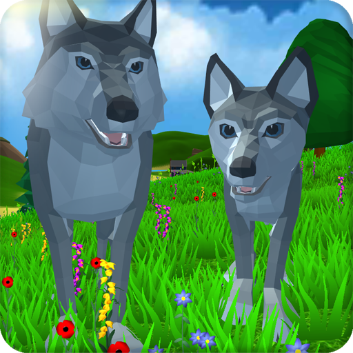 Wolf Simulator: Wild Animals 3 icon