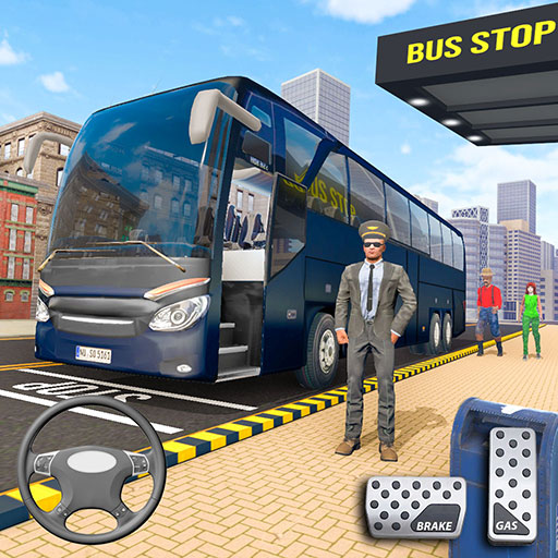 Euro Coach Bus Driving Games icon