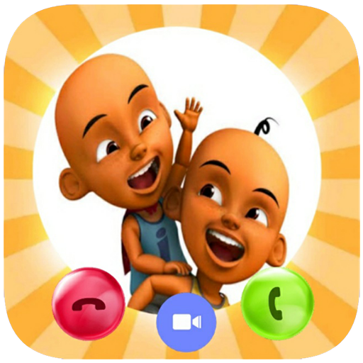 Prank Call, Chat Upin Ipin Game Video Call icon