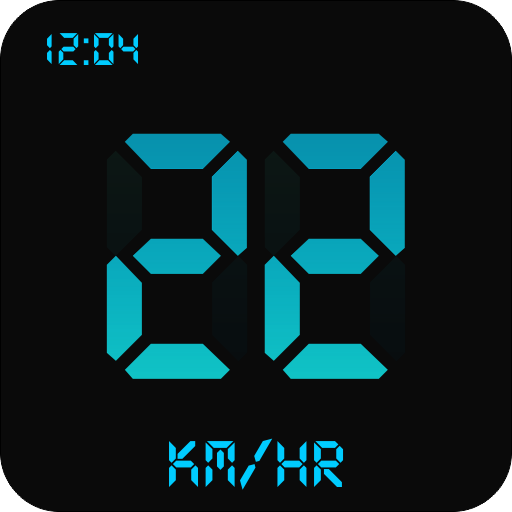 Digital GPS Speedometer Trip Meter HUD View icon