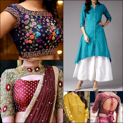 Stylish Neck Designs Kurti Collar Girls Ideas New icon