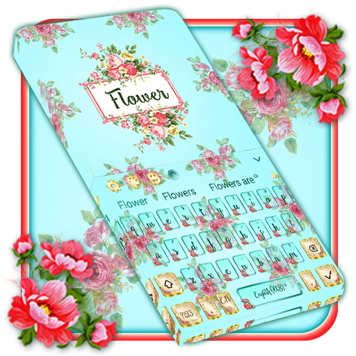 Pastel Flower Keyboard icon