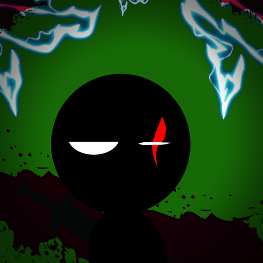 The warrior of shadows icon