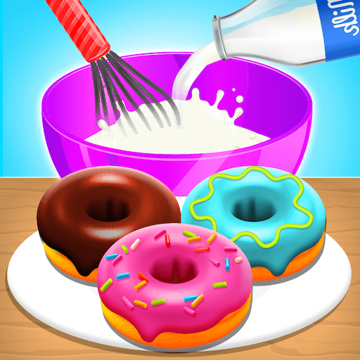 Donut Maker Girls Cooking Game أيقونة