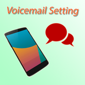 Voicemail Setting on Phone icon