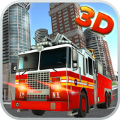 911 Fire Truck Rescue 3D icon