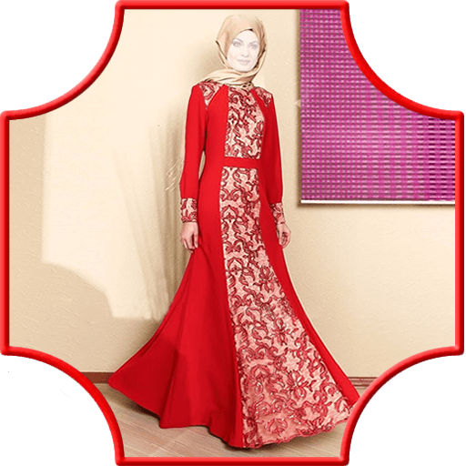 Red Abaya Photo Editor icon