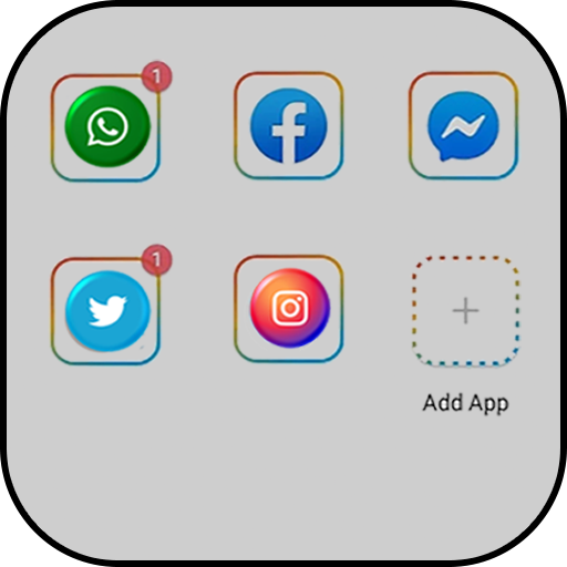 Dual Space Multiple accounts Allnetworksapps. icon