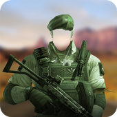 Soldier Photo Suit : Army Suit أيقونة