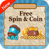 Free Spin and Coin icon