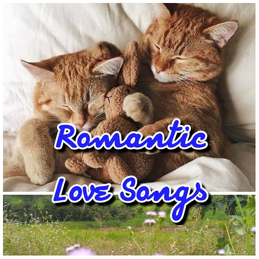 Romantic love songs offline   lyrics icon