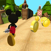 Jungle Mickey Dash Mouse icon