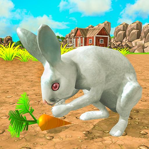 Wild Pet Rabbit Animal Sims -Forest Predator Craft иконка